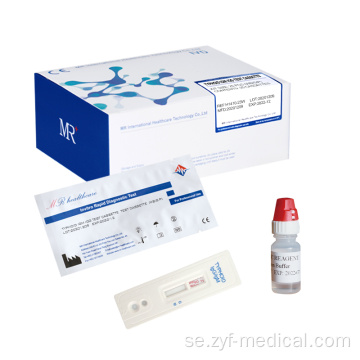 Salmonella tyfoid antigen snabb testpaket